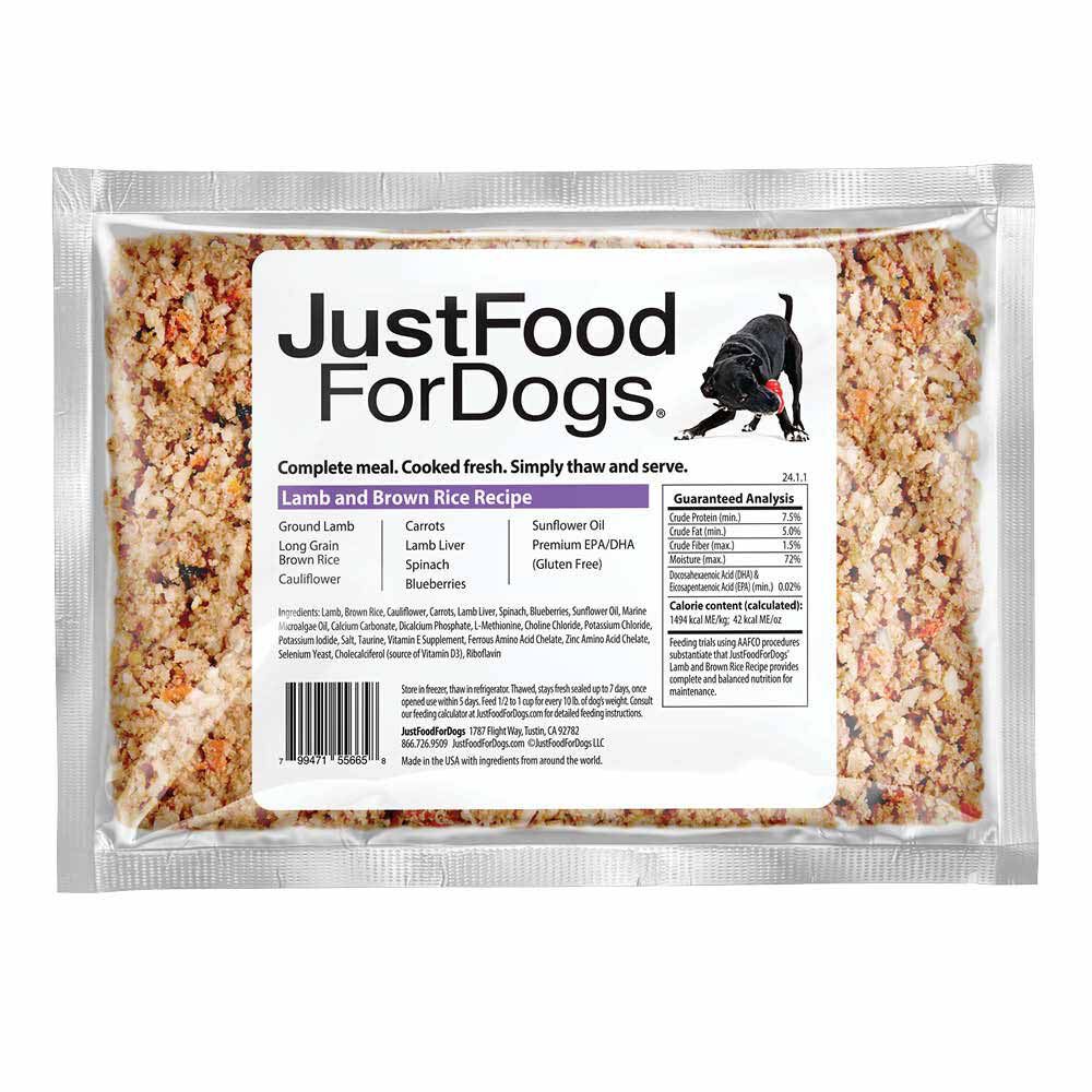 Lamb & Brown Rice Recipe 18 oz (7 Pack) Small Box